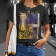 グスタフ・クリムト パラス・アテネ アーティスト向け 長袖tシャツ Tシャツ 彼女への贈り物