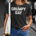 グランピーゲイシャツ 面白いことわざ皮肉ゲイプライド Lgbtqゲイ Tシャツ 彼女への贈り物