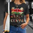 ケニア国旗の衣装のアイデア ケニアフード&ケニア国旗 Tシャツ 彼女への贈り物