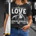コモドドラゴンが大好き オーナー野生動物 コモドドラゴン Tシャツ 彼女への贈り物