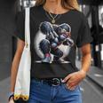 ゴリラ・サングラス サングラスをかけたゴリラ ゴリラ・モンキー Tシャツ 彼女への贈り物