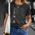 サターンvサターン5ロケット科学方程式 Tシャツ 彼女への贈り物