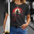 サムライ・カタナ 名誉 武道 日本語 Tシャツ 彼女への贈り物