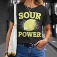 サワーパワー レモンフルーツ Tシャツ 彼女への贈り物