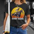 サンデーサイレンスホース、競馬、サンタアニタ、デルマール Tシャツ 彼女への贈り物