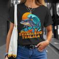 サーフィン トララレロ トラララ イタリアンブレインロットミーム Tシャツ 彼女への贈り物