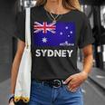 シドニー オーストラリア国旗ジャージ Tシャツ 彼女への贈り物