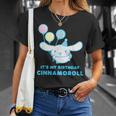 シナモロール It's My Birthday Tシャツ 彼女への贈り物