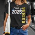 シニア 2025年 2025年クラス シニア 2025年卒業 Tシャツ 彼女への贈り物