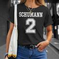 シューマン第2交響曲面白いスポーツchumann 2 Tシャツ 彼女への贈り物