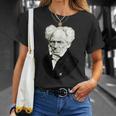 ショーペンハウアー実存主義哲学 Tシャツ 彼女への贈り物
