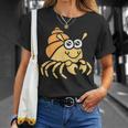 シンプルでかわいいミニマリストの甲殻類のリトル・ハーミット・バーナード Tシャツ 彼女への贈り物