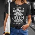 ジェリービーンファニーキャンディかわいいおやつ Tシャツ 彼女への贈り物