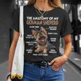 ジャーマン シェパードの犬の散歩犬愛好家のジャーマン シェパード Tシャツ 彼女への贈り物