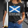 スコットランド国旗シャツ スコットランドサッカーシャツ 誇り高きスコッツマン Tシャツ 彼女への贈り物