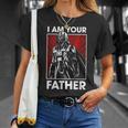 スターウォーズ クラシック 父の日 I Am Your Father 胸ポスター Tシャツ 彼女への贈り物