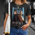 スター・ウォーズ クラシック オビワン&アナキン グループショットポスター Tシャツ 彼女への贈り物