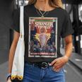 ストレンジャー・シングス リミックス 80年代レトロコミックアート ホーキンズへようこそ Tシャツ 彼女への贈り物