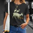 スプーンビルズとヤギの庭 地上の喜びの庭 Tシャツ 彼女への贈り物