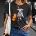 スペイン牛のファン Tシャツ 彼女への贈り物