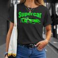 スー スポーツカー マッスルカー レースカー Tシャツ 彼女への贈り物