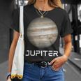 ソーラーシステム プラネット 木星 宇宙 Tシャツ 彼女への贈り物