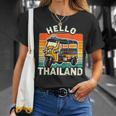 タイのお土産 旅行ギフト ホリデー タイのデザイン Tシャツ 彼女への贈り物