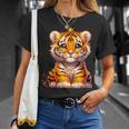 タイガーカブ×可愛いベイビータイガー Tシャツ 彼女への贈り物