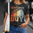 チアリーディング少年男子大学生チアリーダー Tシャツ 彼女への贈り物