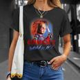チャッキー・ワナ・プレイ・ブラッディ・ナイフ Tシャツ 彼女への贈り物