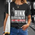 チャップリン Think Different Tシャツ 彼女への贈り物