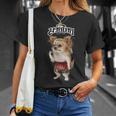 チワワ犬 ムエタイ キックボクシングチャンピオン Tシャツ 彼女への贈り物