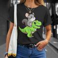 チンチラ T-Rex 恐竜 ペット おもしろい ティラノサウルス Tシャツ 彼女への贈り物