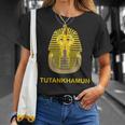ツタンカーメン ゴールドマスク ツタン王 ファラオ 古代エジプト Tシャツ 彼女への贈り物