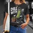 ディル ウィズ イット ピクルス キュウリ ピクルス おもしろピクルス Tシャツ 彼女への贈り物