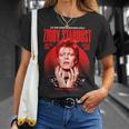 デヴィッド・ボウイ ジギー スターダスト モーションピクチャー カラー スキタ写真 Tシャツ 彼女への贈り物