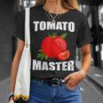 トマトマスターi トマト Tシャツ 彼女への贈り物