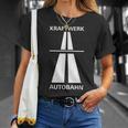 ドイツでの楽しい高速運転のためのクラフトワークアウトバーン Tシャツ 彼女への贈り物