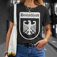 ドイツ国旗 ドイツの鷲 Tシャツ 彼女への贈り物