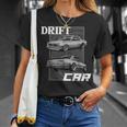 ドリフトカー ジャパニーズクラシックチューニングカー Tシャツ 彼女への贈り物
