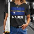 ナウルの国旗tシャツ Tシャツ 彼女への贈り物