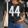 ナンバー44インチホワイトポケットスタイルバージョン。 Tシャツ 彼女への贈り物