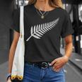 ニュージーランド シルバー シダ キウイ プライド Tシャツ 彼女への贈り物