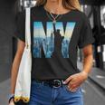 ニューヨーク市のデザインnyc自由の女神アーバン Tシャツ 彼女への贈り物