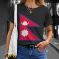 ネパール国旗 Tシャツ 彼女への贈り物