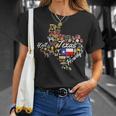 ハウディ・テキサス・カウボーイ・ロデオ・ウエスタン Tシャツ 彼女への贈り物
