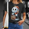ハロウィン 雪だるま コスチューム ゴースト 動物 ブーー 不気味 Tシャツ 彼女への贈り物