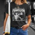 ハロウィンモンスターホラー映画 FrankenStein Tシャツ 彼女への贈り物