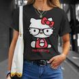ハローキティ Usデザイン メガネ Tシャツ 彼女への贈り物