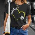 ハート ピックルボール ラブパドル スポーツ ピックルボール Tシャツ 彼女への贈り物
